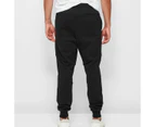 Target Panel Trackpants - Black