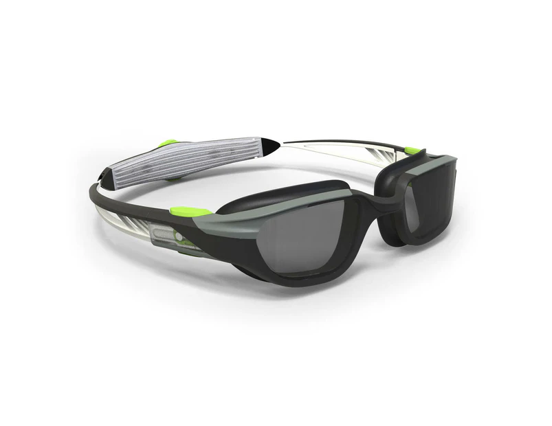 DECATHLON NABAIJI Swimming Goggles Smoked Lenses Size L - 500 Turn
