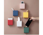 Remote Control Storage Box Wall Mounted Mobile Phone Holder Multifunctional Practical Sundries Rack