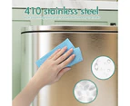 Ufurniture 50L Rubbish Bin Stainless Steel Pedal Kitchen Waste Trash Can Lid Soft Close