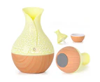 LED Colour Changing Patterned Vase Diffuser  Humidifiers for Bedroom, Home & Office-Crack Light