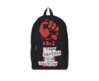 RockSax Fistful Of Steel Rage Against the Machine Backpack (Black/Red/White) - RA381