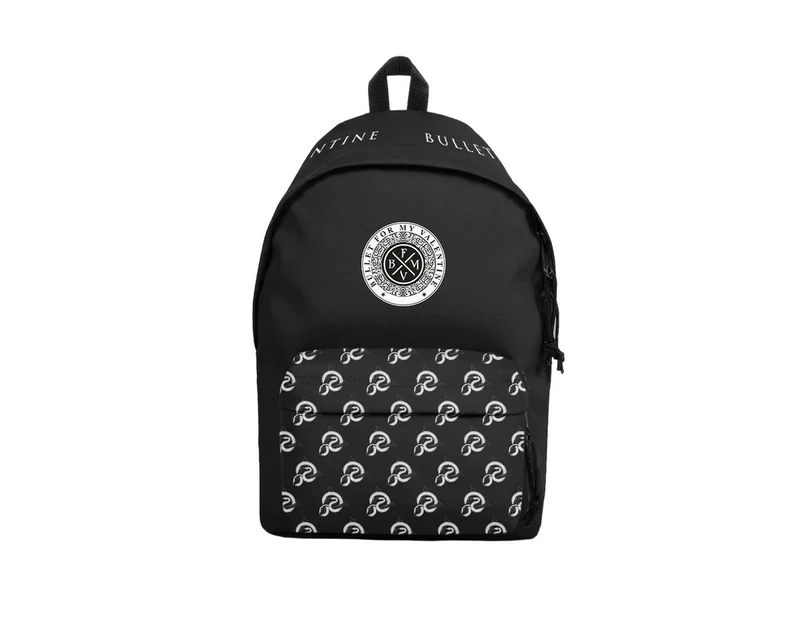 RockSax Gravity Bullet For My Valentine Backpack (Black/White) - RA346