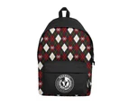 RockSax Entertaining The British Madness Backpack (Black/Red/White) - RA454