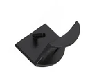 10PCS Adhesive Hat Hooks Modern Minimalist Strong Transparent Adhesive Hat Rack for Wall Black