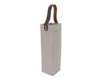 Red Wine Bag Kraft Paper Wine Tote Gift Bags For 1 Bottle Reusable With Handles For Christmas Party Shopping Grey