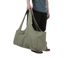 High Quality Durable Folding Large Capacity Canvas Storage Bag For Household Use (Dark Green)