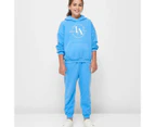 Target Fashion Fleece Print Hoodie - Blue