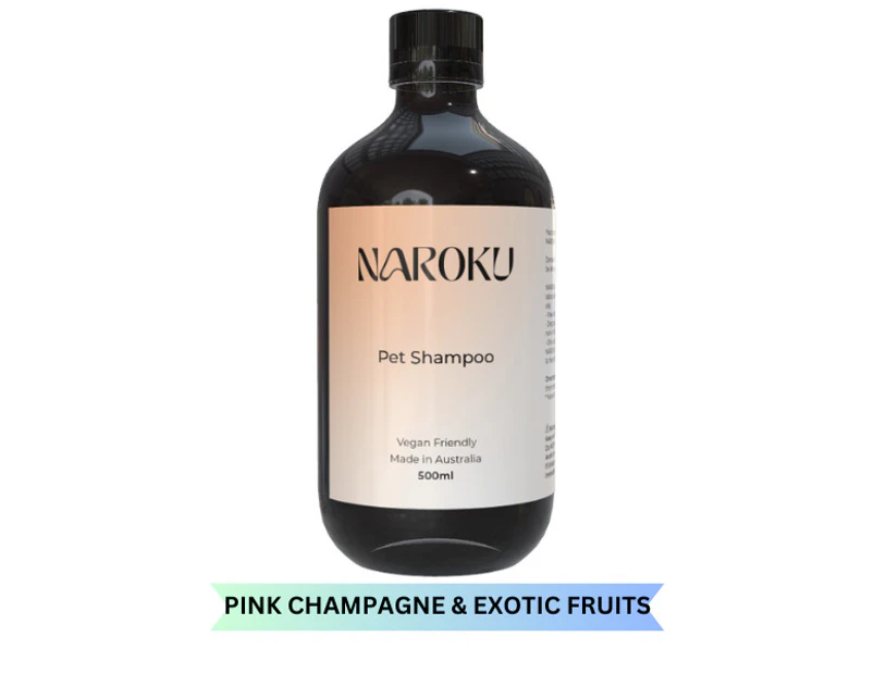 Pet Shampoo 500ml - Pink Champagne & Exotic Fruits