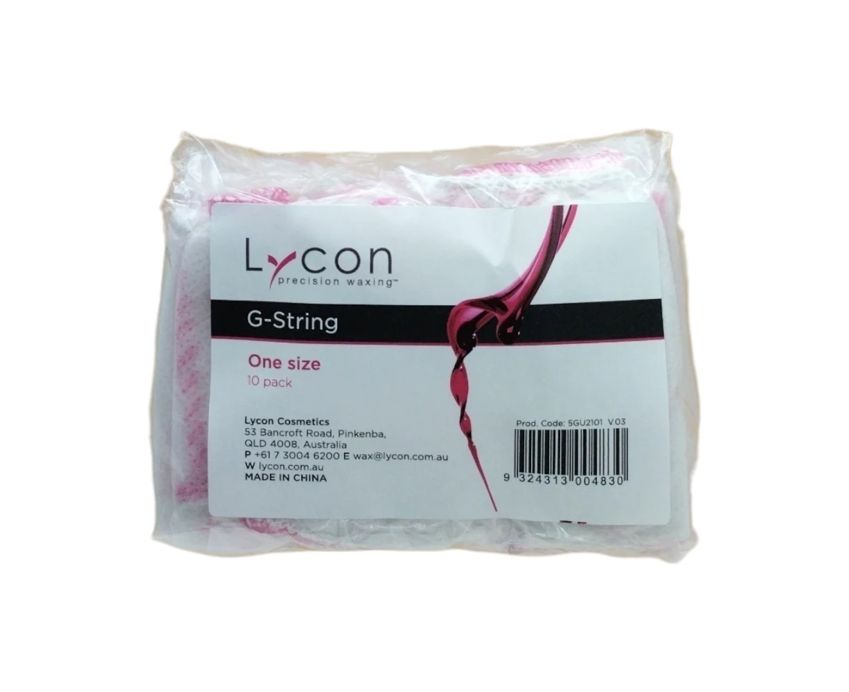 Lycon Disposable G-Strings,One Size | Non Woven,  Perfect for Intimate Waxing, Spray Tans