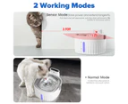 2L Automatic Water Dispenser Wireless Pet Dog Cat Drinking Bowl Fountain