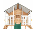 Lifespan Kids Winchester Cubby House with Elevation Platform and Green Slide
