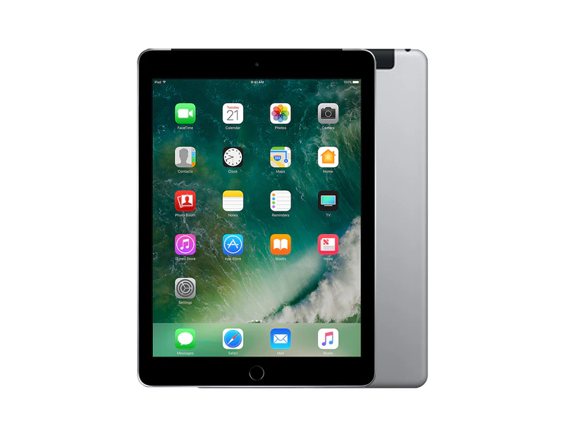 Apple iPad 5 Wi-Fi + Cellular 128GB Space Grey - Refurbished Grade B