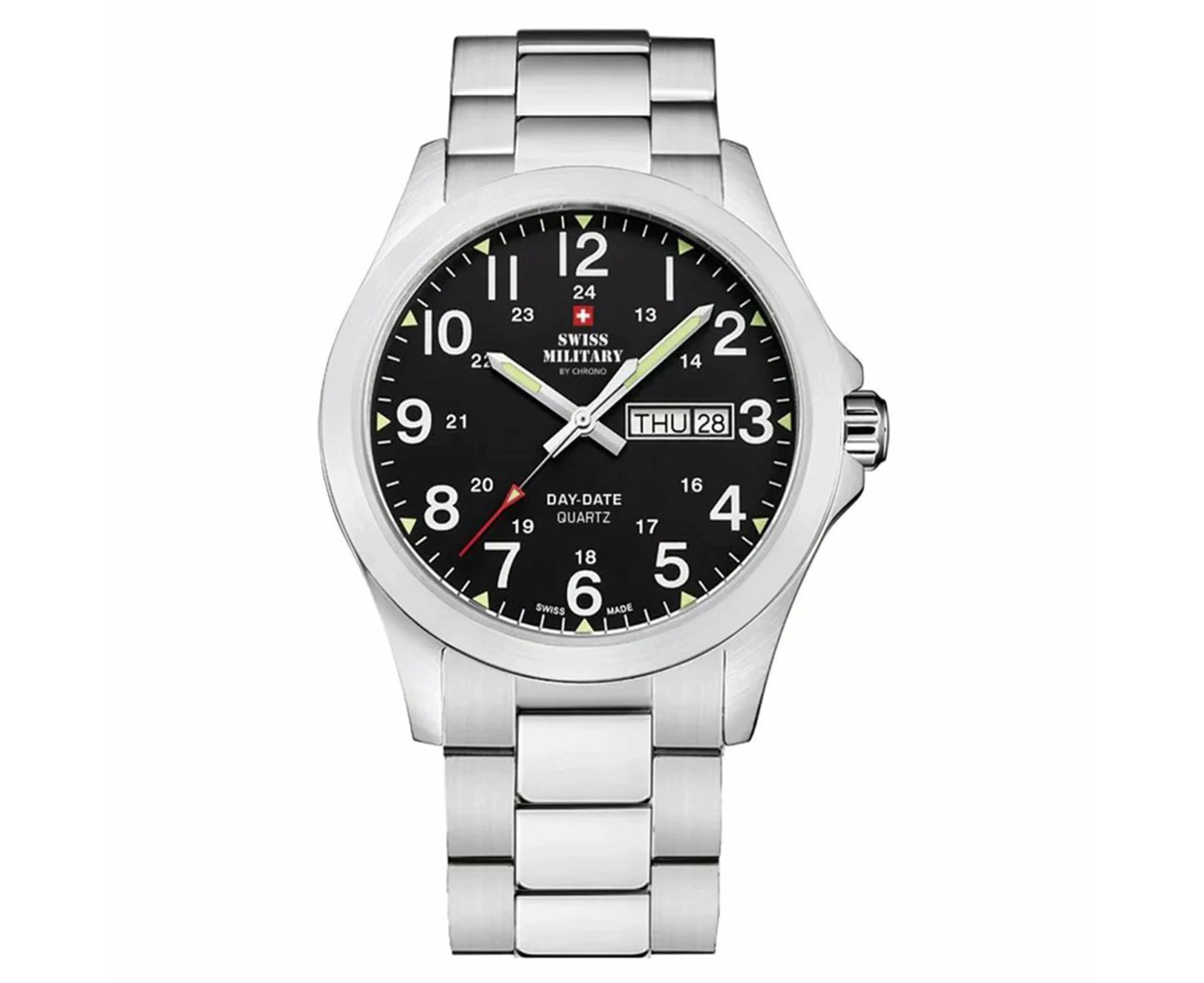 Swiss Military Stainless Steel Men's Watch - SMP36040.25