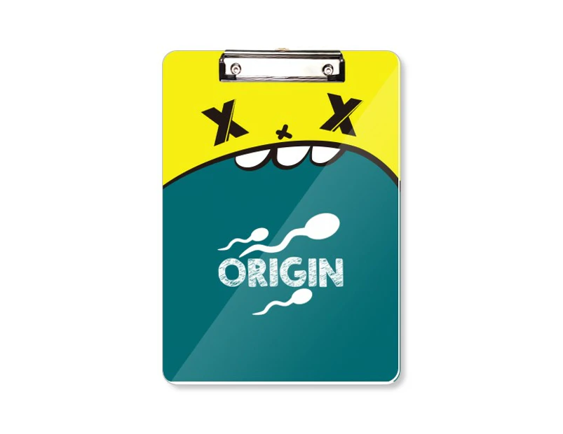 Origin Male  Medicine Clipboard Folder Cartoon Office Pad Bussiness A4