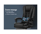 ALFORDSON Massage Office Chair Black