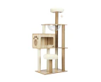 Alopet Cat Tree 142cm Trees Scratching Post Scratcher Tower Condo House Furniture Wood