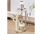 Alopet Cat Tree 142cm Trees Scratching Post Scratcher Tower Condo House Furniture Wood