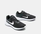 Nike Women's Revolution 6 Next Nature Running Shoes - Black/White/Dark Smoke Grey
