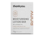 4 x Thankyou. Moisturising Coconut Oil Lotion Bar 70g