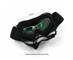 GSG Adult Red Goggles Tinted Lens Anti Fog For Motocross MX Sports Snow Skiing