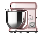 ADVWIN 6.5L 1400W Stand Mixer, 6-Speed Pink Electric Food Mixer