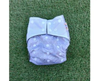 White Branches Bamboo Charcoal Cloth Nappy