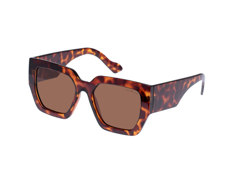 Cancer Council Female Marlow Dark Tort Square Sunglasses