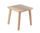 Multi Purpose Household Wood Stools Cute Small Bench Child Seat Diy Furniture Stoolsquare Wood Color
