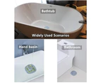 Hair Drain Catcher Shower Drain Cover Hair Stopper With Suction Cup  For Bathroom Bathtub Kitchen