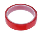 Double Sided Tape Nanometer Seamless Removable Adhesive Tape For Wall Photo Poster Red2Cm X 1M
