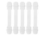 5Pcs Multifunction White Drawer Door Cabinet Strap Lock Safety Lock Child Protector Home Use