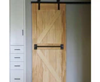 Industry Style Sliding Barn Doors Pull Handle Gates Garages Sheds Metal Hardware Accessories(L)