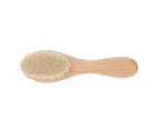 Hair Wool Brush Soft Bristles Styling Beard Brush  Bathing Cleaning Nursing Wooden Comb Brush