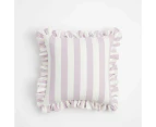 Target Fifi Stripe Ruffle Cushion - Purple