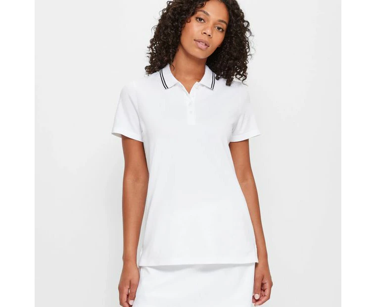 Target Active Pique Polo T-Shirt - White