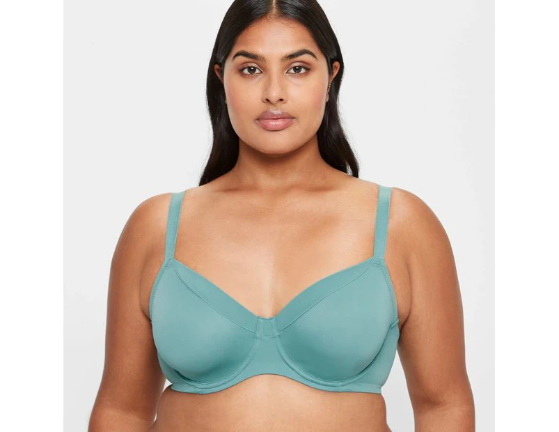 Target Minimiser Bra - Green