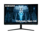 Samsung Odyssey Neo G8 32" 4K UHD Mini LED 240Hz Curved Gaming Monitor 3840x2160 [LS32BG852NEXXY]