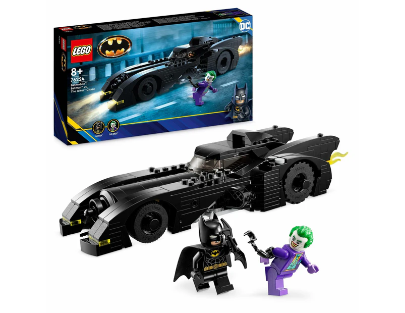 Lego Super Heroes Dc Batmobile: Batman Vs. The Joker Chase 76224 Building Toy Set; Super Hero Black Car; Fun For Kids Aged 8+