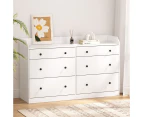 Artiss 6 Chest of Drawers - PETE White