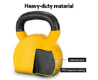 Everfit 20kg Kettlebell Set Weightlifting Bench Dumbbells Kettle Bell Gym Home