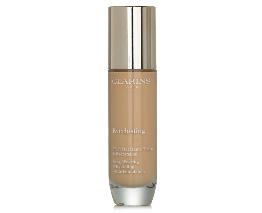 Clarins Everlasting Long Wearing & Hydrating Matte Foundation  # 110N Honey 30ml/1oz