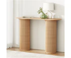 Artiss Console Table Oval 115CM Pine Blake