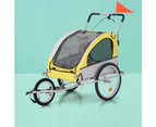 i.Pet Pet Bike Trailer Dog Stroller Pram Bicycle Large Travel Cycling Foldable