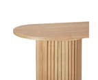 Artiss Console Table Oval 115CM Pine Blake