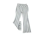 Azura Exchange Star Embellished Western Flare Jeans - Stripe