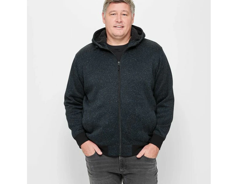 Target Plus Teddy Zip Thru Hoodie - Blue