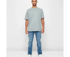 Target Australian Cotton Oversized T-Shirt - Grey