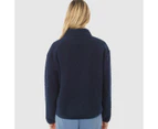 Sherpa Zip Through Jacket - Piping Hot - Blue