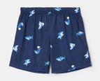 Carter's Toddler Boys' 3-Piece Shark Loose Fit Pyjama Set - Blue